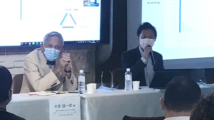 【日本外国人材協会】イベントで米倉誠一郎氏と弊社代表が対談